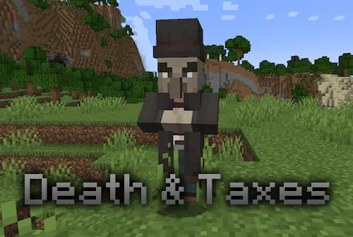 Death & Taxes — Minecraft mod, rasm 1