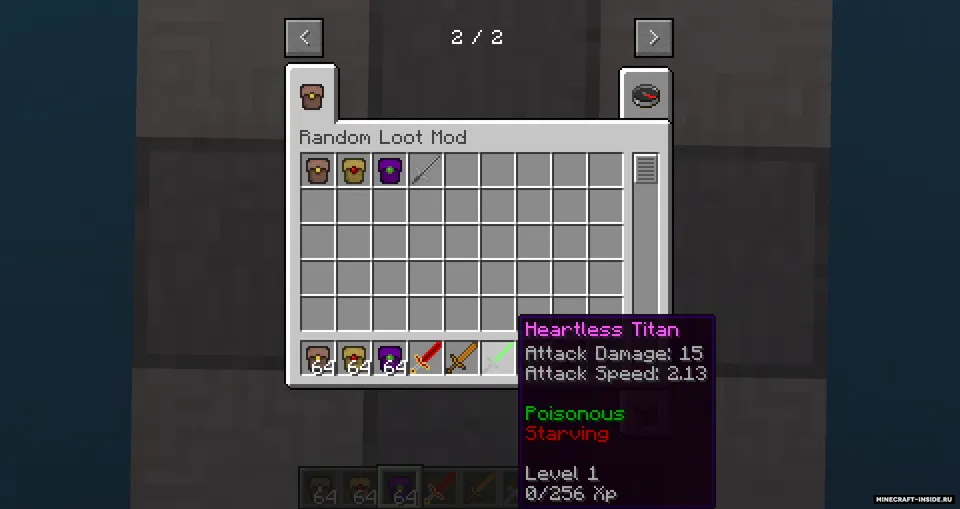 Random Loot — Minecraft mod, rasm 2
