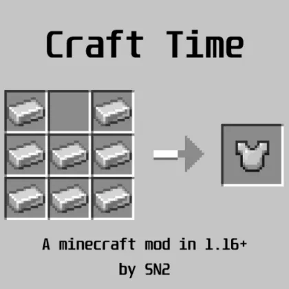Craft Takes Time — Minecraft mod, rasm 1