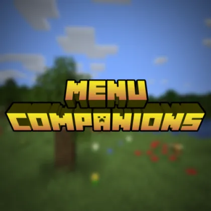 Menu Companions — Minecraft mod, rasm 1