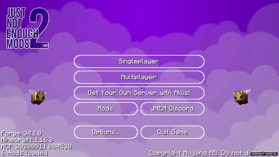 Menu Companions — Minecraft mod, rasm 2