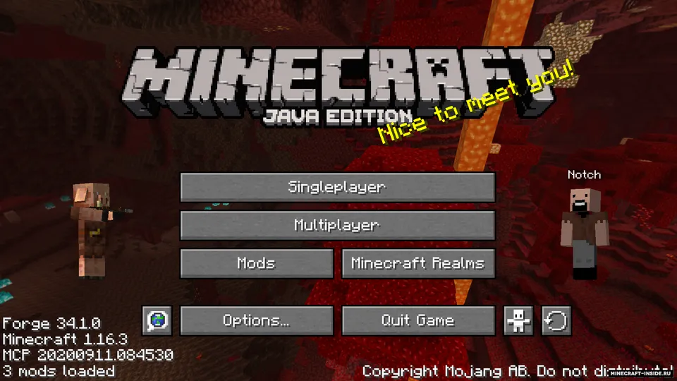 Menu Companions — Minecraft mod, rasm 4