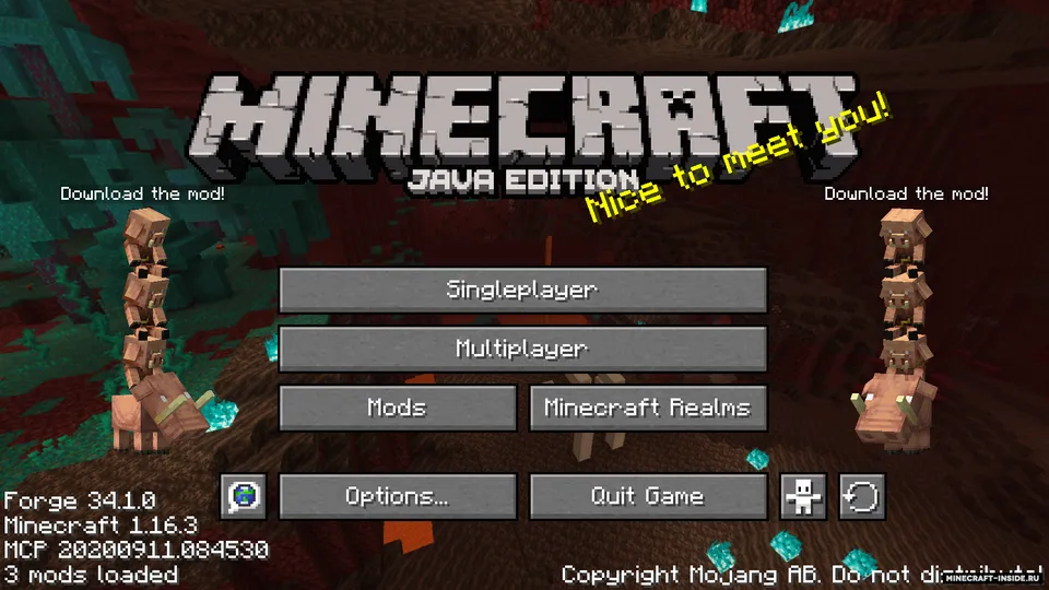 Menu Companions — Minecraft mod, rasm 5