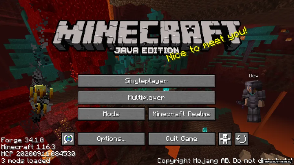 Menu Companions — Minecraft mod, rasm 6
