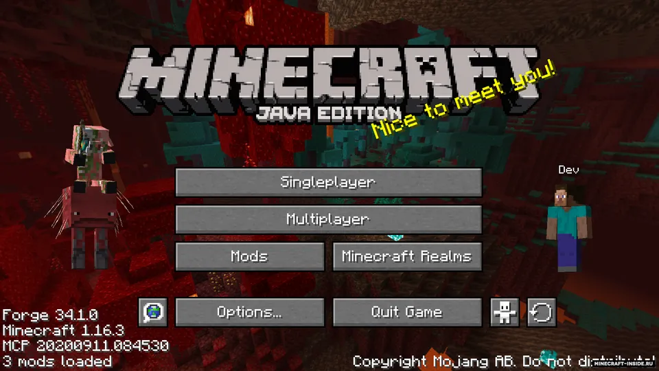 Menu Companions — Minecraft mod, rasm 7