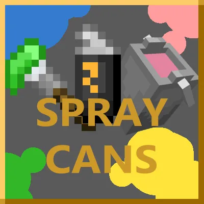 Spray Cans — Minecraft mod, rasm 1
