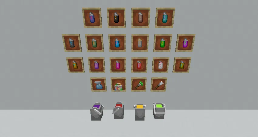 Spray Cans — Minecraft mod, rasm 2