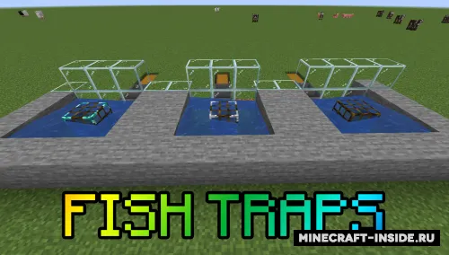 Fish Traps — Minecraft mod, rasm 1