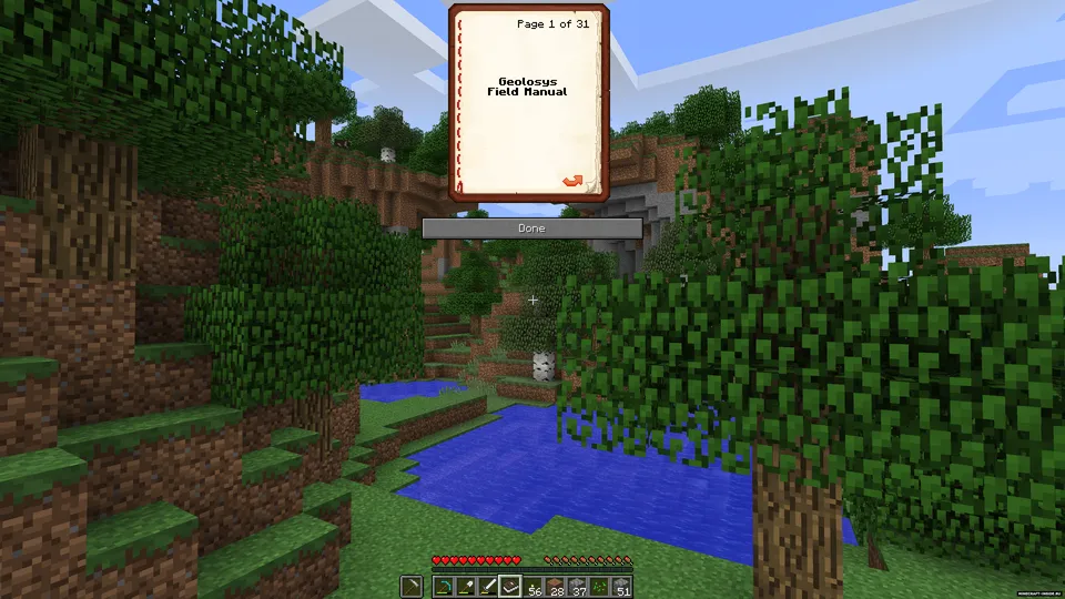 Geolosys — Minecraft mod, rasm 2