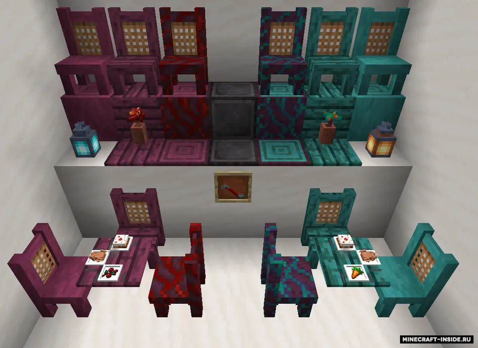 TableChair — Minecraft mod, rasm 2