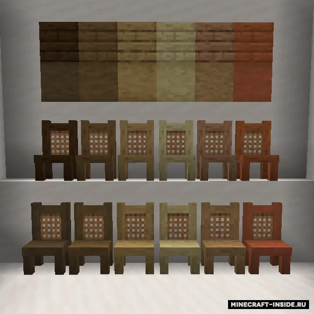 TableChair — Minecraft mod, rasm 4
