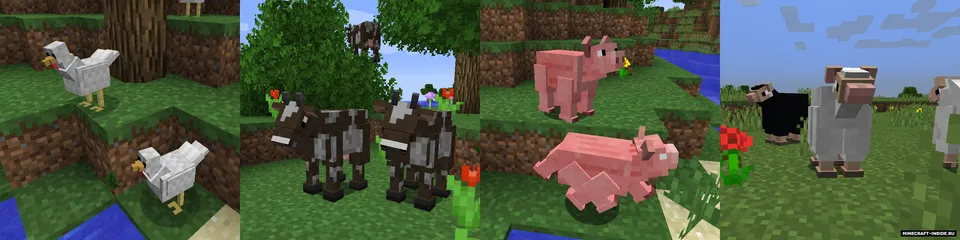 Better Animal Models — Minecraft mod, rasm 2