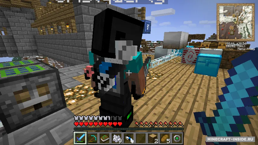 Back Tools — Minecraft mod, rasm 5