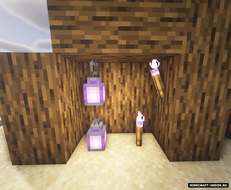 Glow Bats — Minecraft mod, rasm 2