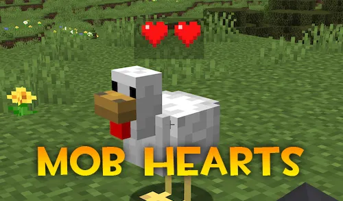 Mob Hearts — Minecraft mod, rasm 1