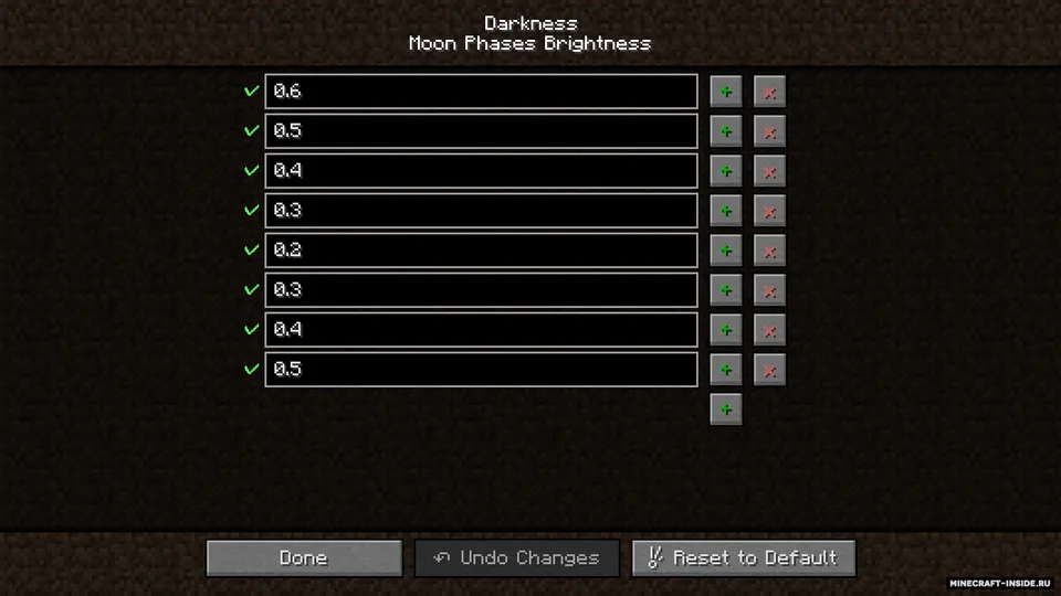 Dynamic Darkness — Minecraft mod, rasm 2