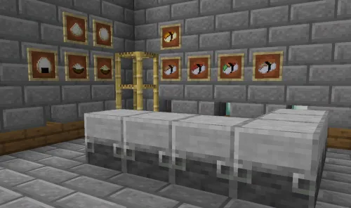 Vanilla Sushi — Minecraft mod, rasm 1