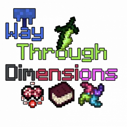 Way Through Dimension — Minecraft mod, rasm 1