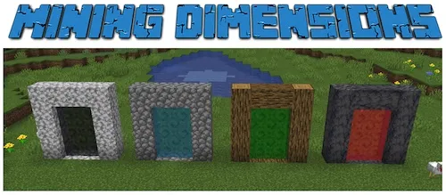Mining Dimensions — Minecraft mod, rasm 1