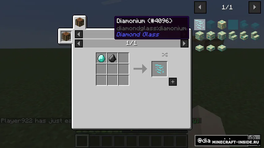 Diamond Glass — Minecraft mod, rasm 3