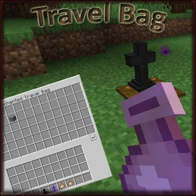 Travel Bag — Minecraft mod, rasm 1