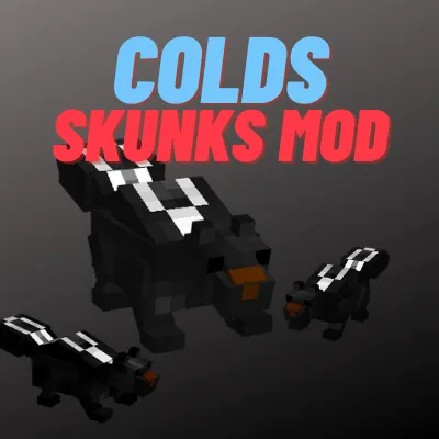 Colds: Skunks — Minecraft mod, rasm 1