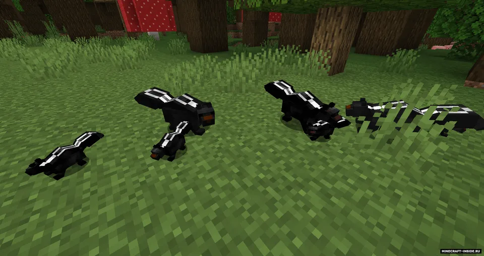 Colds: Skunks — Minecraft mod, rasm 2