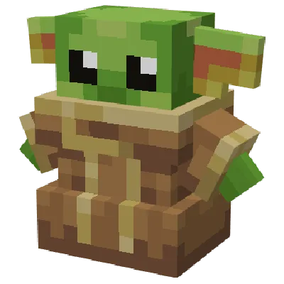 Baby Yoda — Minecraft mod, rasm 1