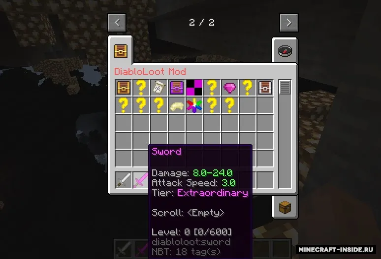 DiabloLoot — Minecraft mod, rasm 4