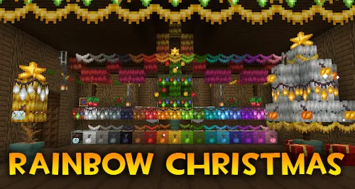 Rainbow Christmas — Minecraft mod, rasm 1