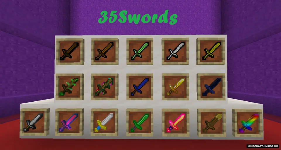 35 Swords — Minecraft mod, rasm 2