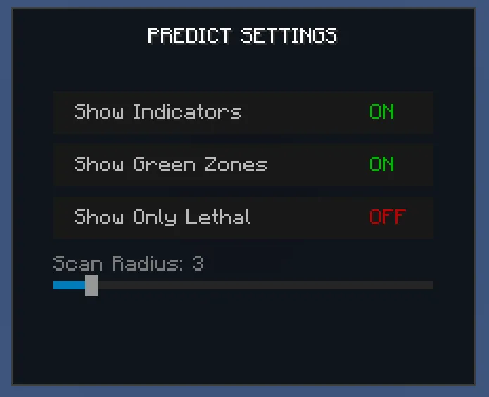 Fall Damage Predict — Minecraft mod, rasm 3