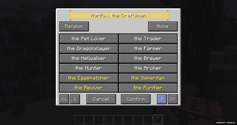 Titles — Minecraft mod, rasm 3