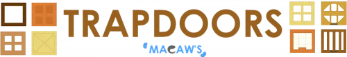 Macaw's Trapdoors — Minecraft mod, rasm 1