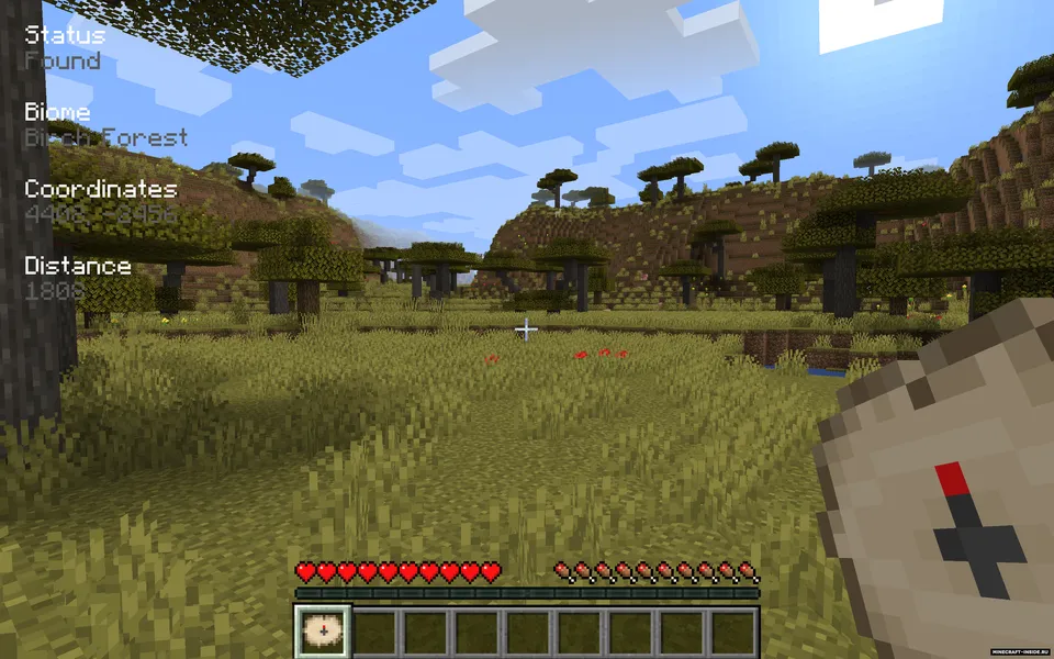 Biome Locator — Minecraft mod, rasm 6