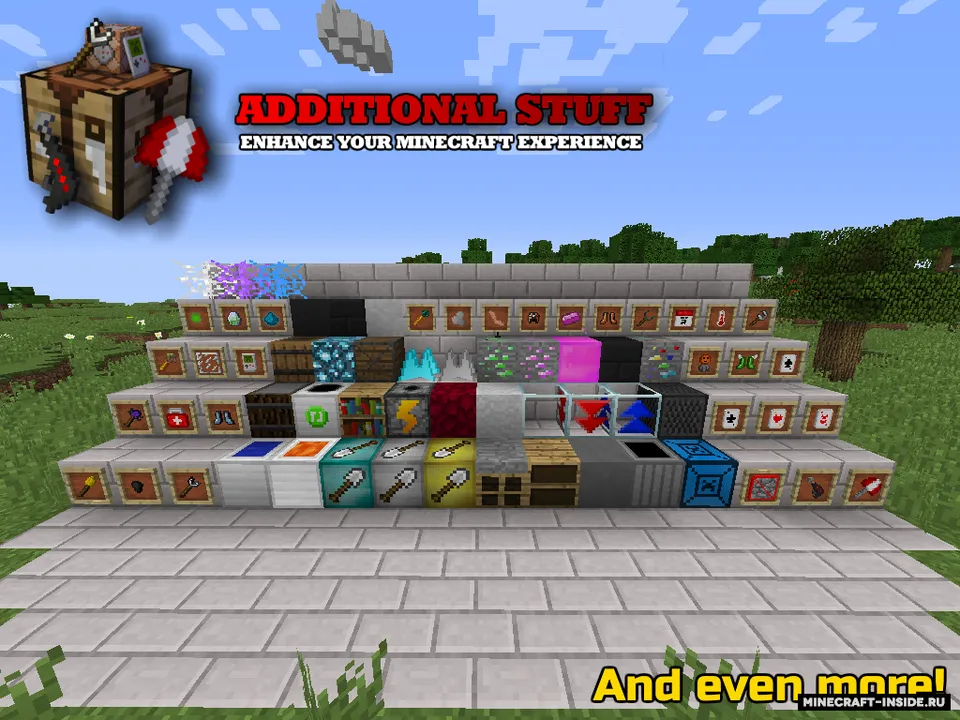 Additional Stuff — Minecraft mod, rasm 2
