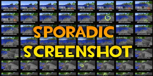 Sporadic Screenshot — Minecraft mod, rasm 1