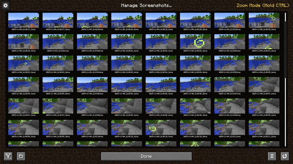 Sporadic Screenshot — Minecraft mod, rasm 2