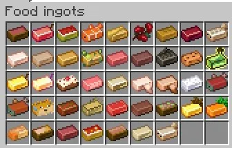 Food Ingots — Minecraft mod, rasm 3