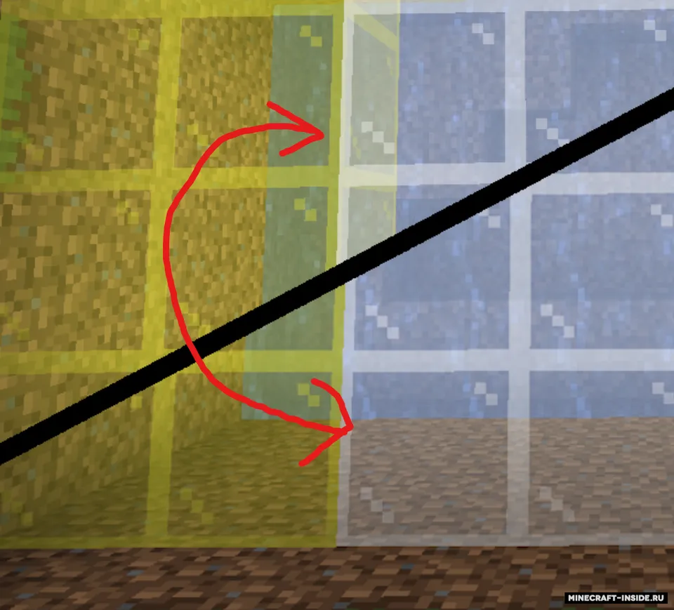 DoubleConnectedGlass — Minecraft mod, rasm 2
