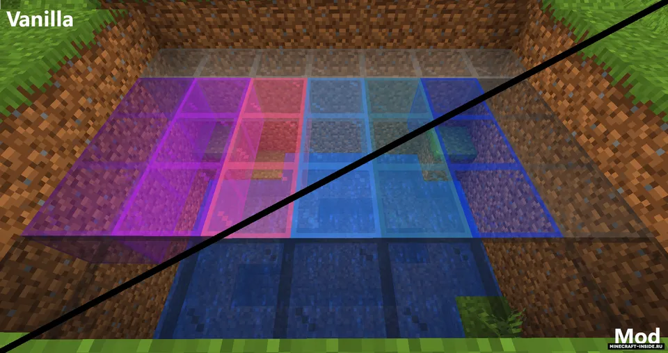 DoubleConnectedGlass — Minecraft mod, rasm 4