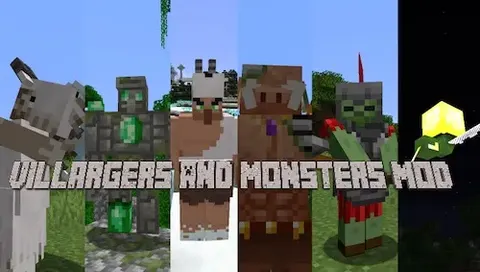 Villargers And Monsters