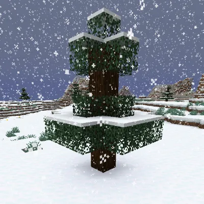 Snow Under Trees — Minecraft mod, rasm 1