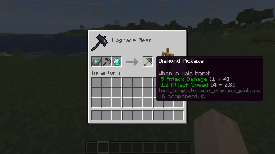 Tool Templates — Minecraft mod, rasm 8