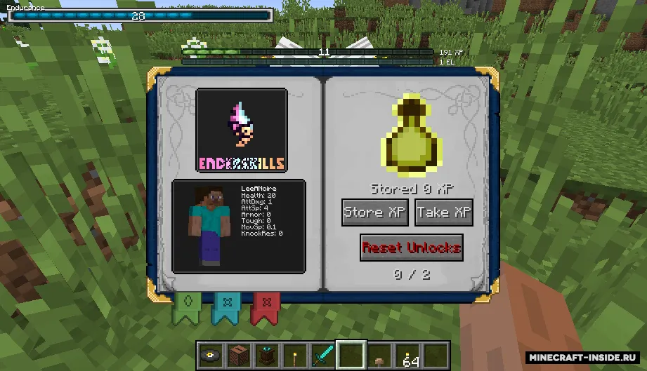 Ender Skills — Minecraft mod, rasm 2