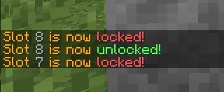 HotbarLock Reborn — Minecraft mod, rasm 2