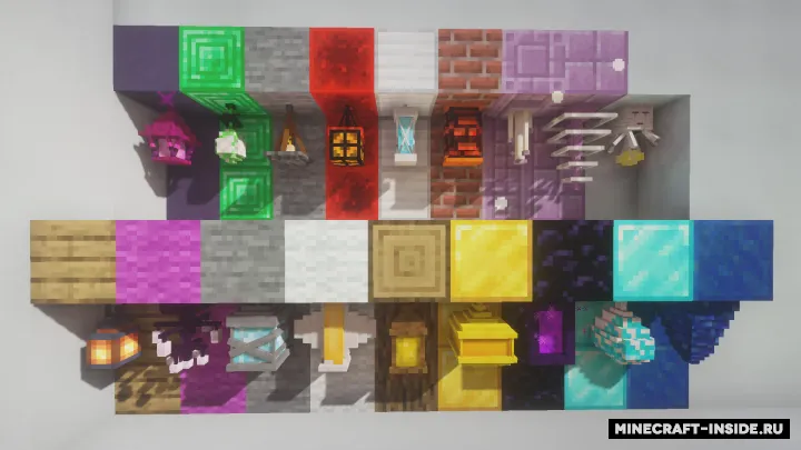 CAZfps Lamps — Minecraft mod, rasm 2