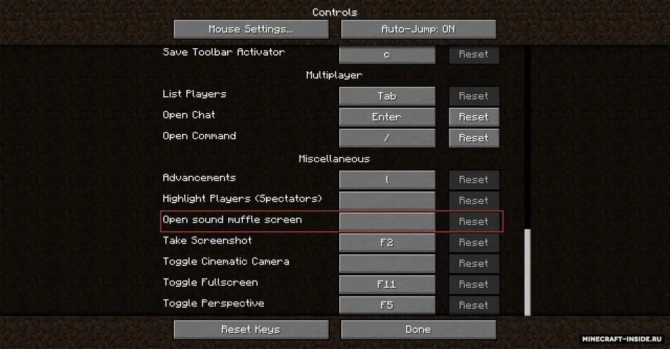Extreme Sound Muffler — Minecraft mod, rasm 2