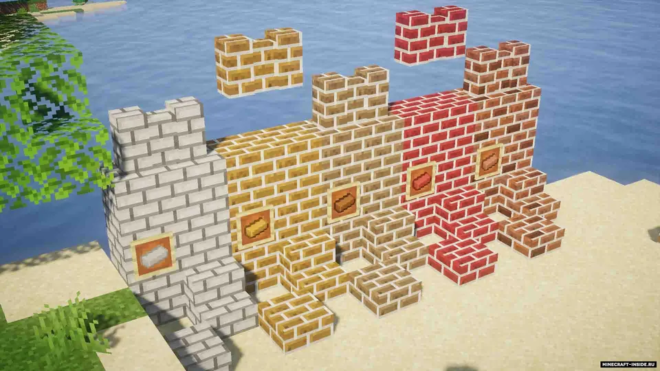 DifferentBricks — Minecraft mod, rasm 2