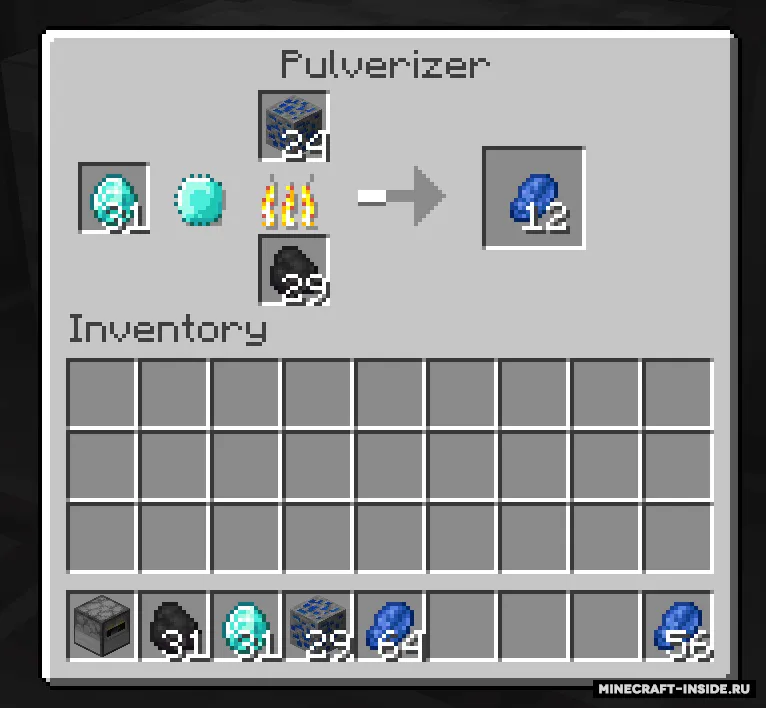 The Pulverizer — Minecraft mod, rasm 3
